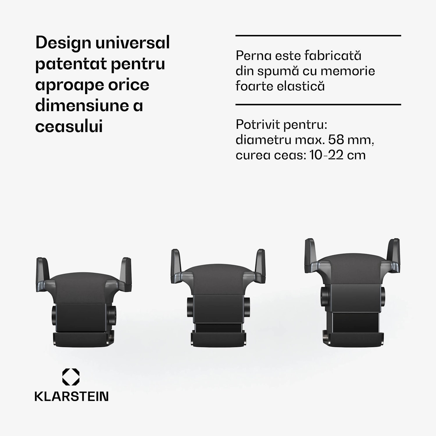 Dispozitiv de întors ceasuri ChronoVault, 6+5 ceasuri, vegan, lucios, 4 moduri, Motor Mabuchi, LED, priză 6 automate, 5 mecanice | Negru