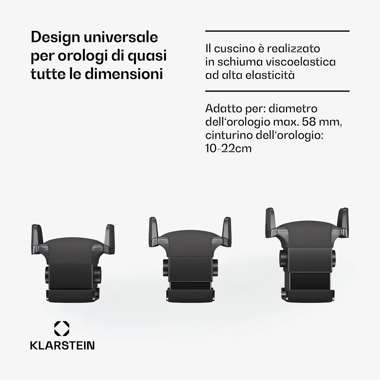 SecureTouch - Avvolgitore per orologi | 6+4 orologi | Motore Mabuchi | Lacca lucida | 41 modalità | Serratura | LED 6 automatici, 4 meccanici | Nero