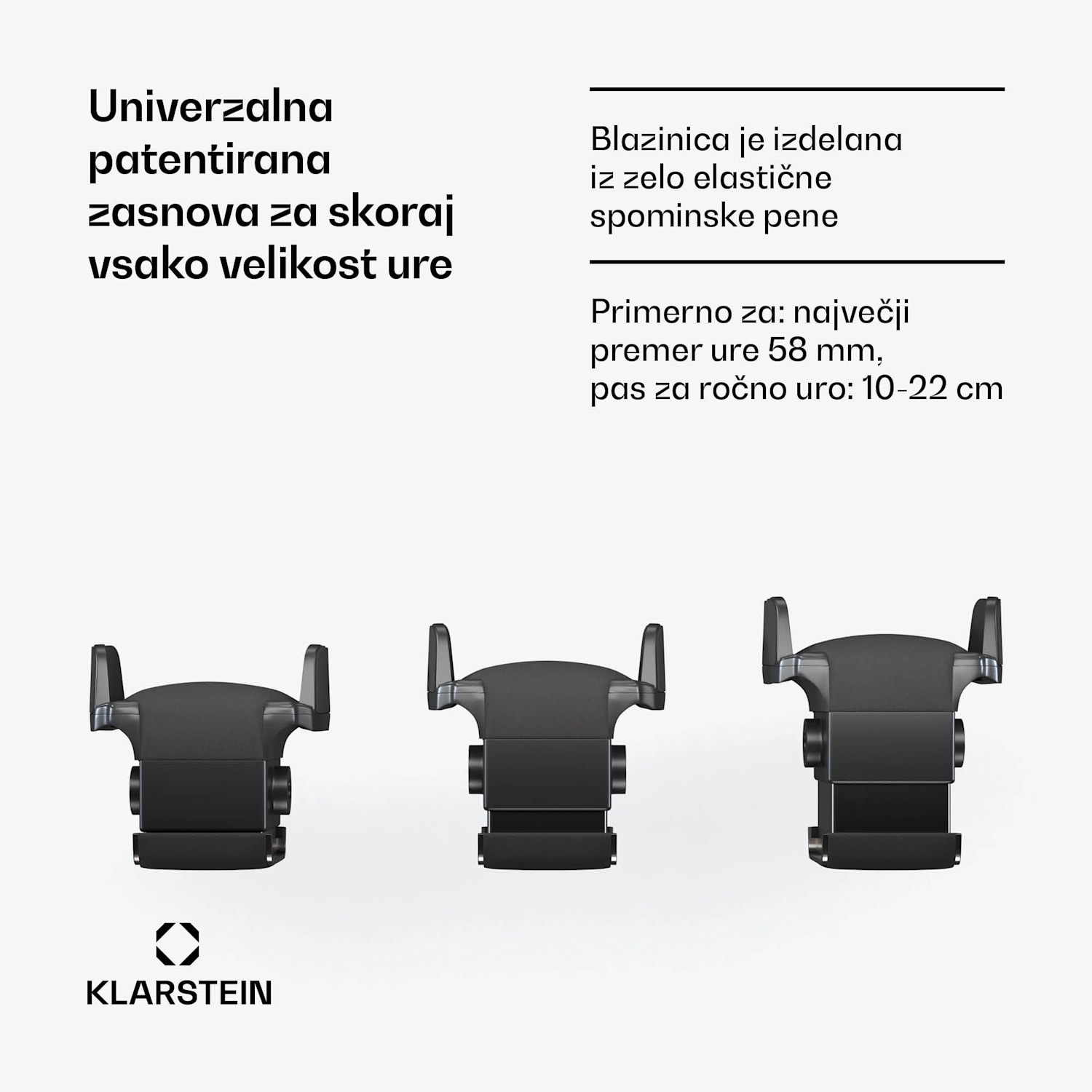 Navijalnik za ure SecureTouch, 9 +4 ure, motor Mabuchi, klavirski lak, 41 načinov, ključavnica, LED diode 9 avtomatskih, 4 mehaničnih | Črna