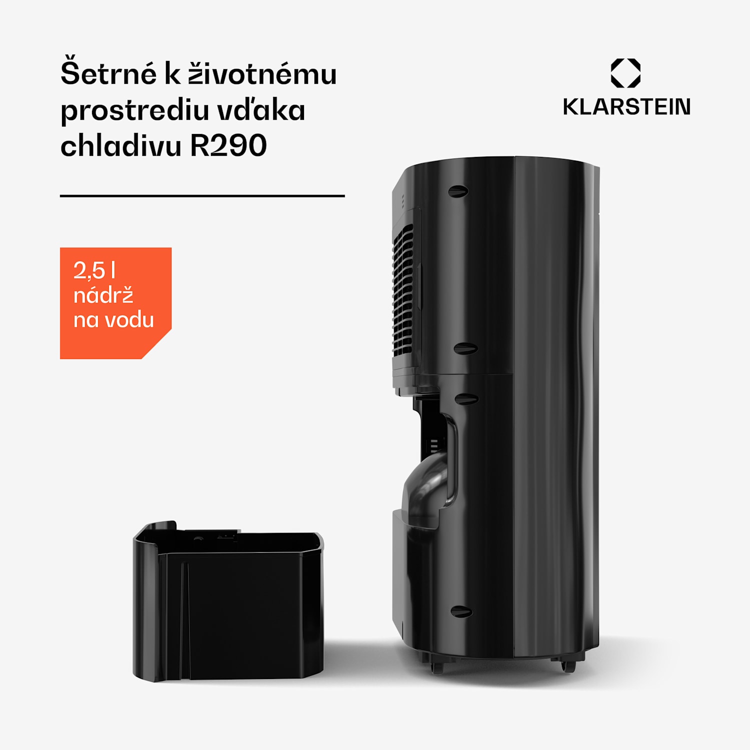 AeroDry 10 odvlhčovač vzduchu, výkon 165 W, 10 l/den, 135 m³/h, pro plochu do 15 m², funkce DrySelect 