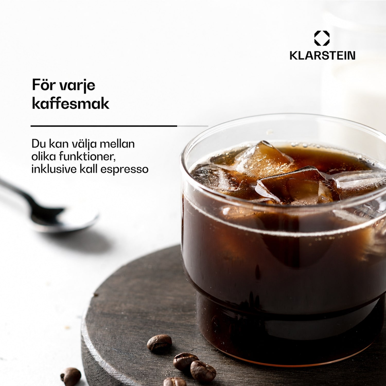 SteelPresso Slim Touch espressomaskin | portafilter | Touch-display Slim Touch | Svart
