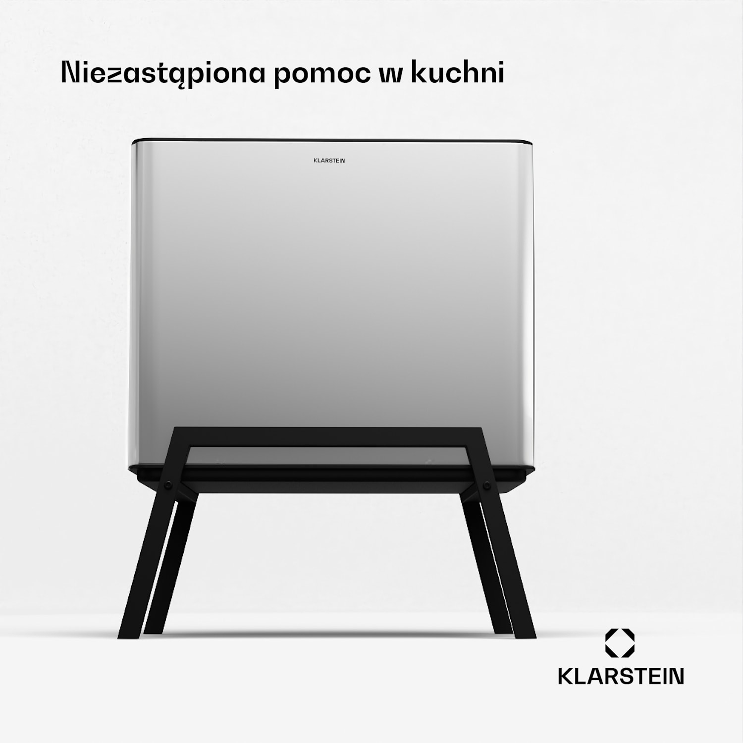 Yuma, kosz na odpady, 40 l, kosz na odpady bio, nóżki, filtr węglowy 