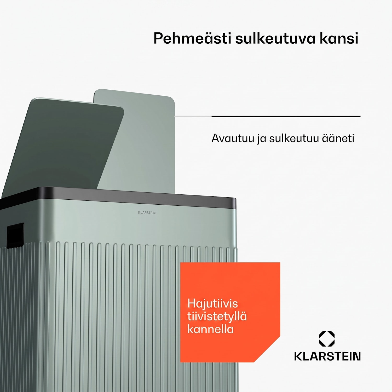 Grama 40 poljinroskis 40 l / 2 x 20 l meluton PP retro 40 l | Pastellinvihreä