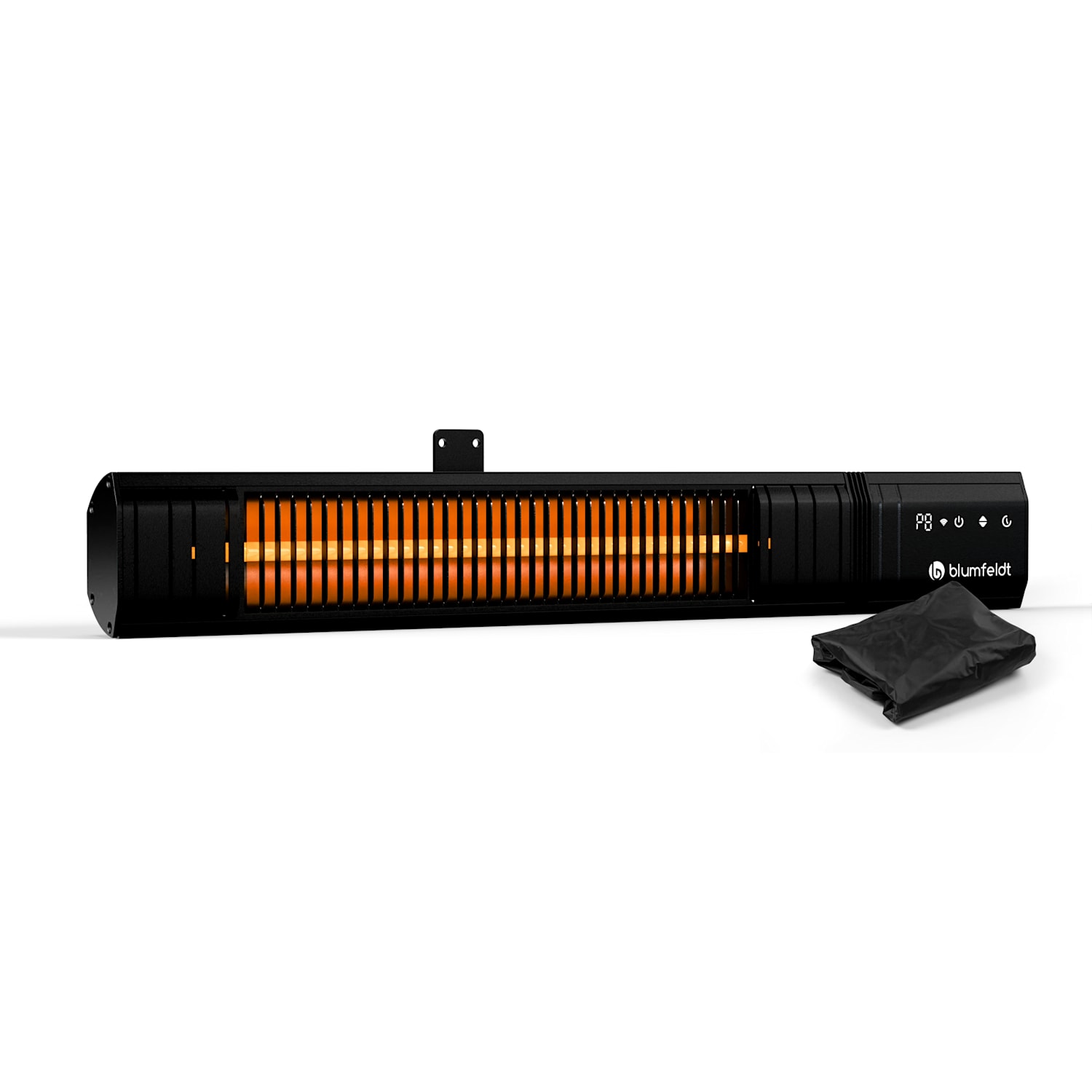 Gold Bar Slim 2000W Calefactor | 9 niveles | Función wifi | Pantalla táctil | Mando a distancia | IP65 2000 W