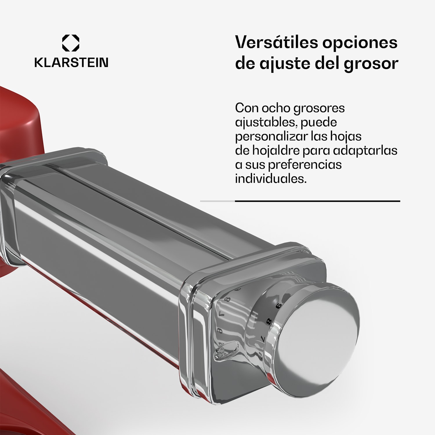 Chiara Nudel-Aufsatz | 3-in1-Funktionen | 8-Stufen | spülmaschinenfest | Edelstahl | kompatibel 