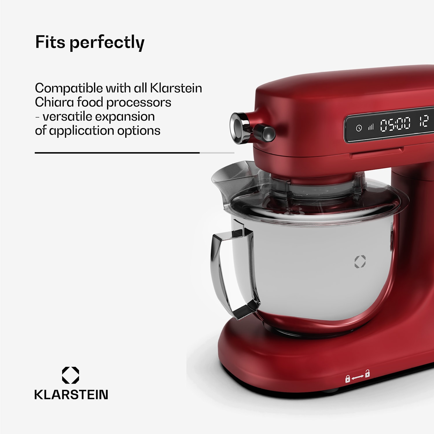 Chiara roestvrijstalen kom | 5 L | vaatwasmachinebestendig | ergonomische handgreep | compatibel | roestvrij 