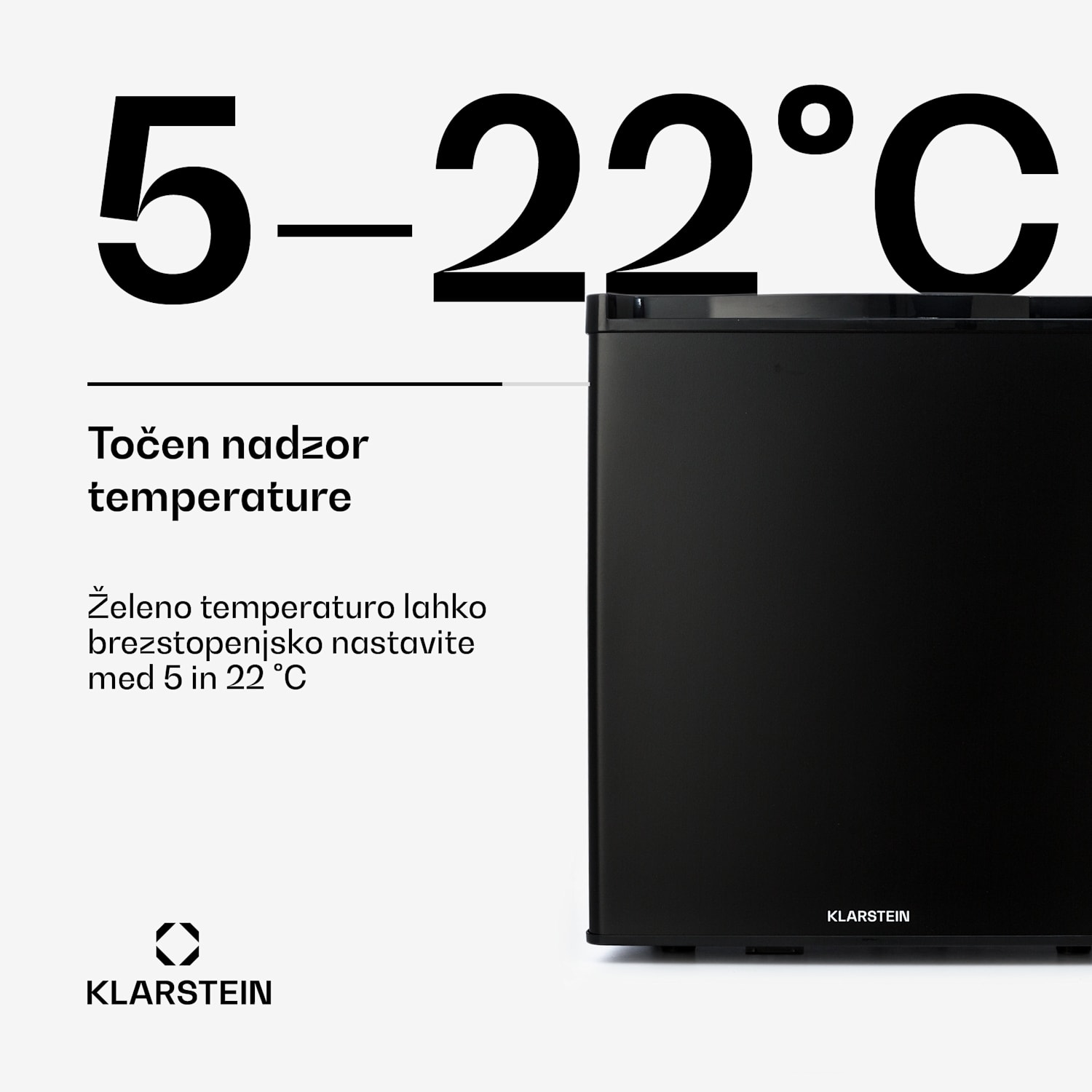 Happy Hour 38, mini hladilnik, minibar, hladilnik za pijačo, 38 litrov, 26 dB 38 Ltr | C | Črna