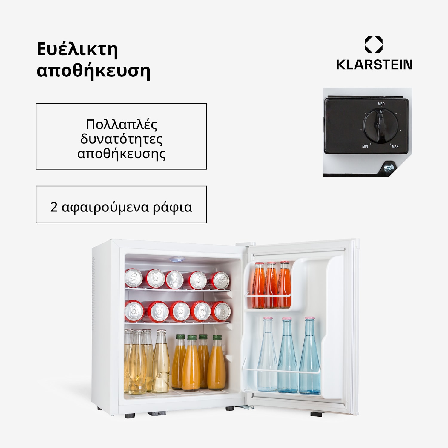 Happy Hour 38, μίνι ψυγείο, μίνι μπαρ, 38 λίτρα, 26 dB 38 Ltr | ντο | Λευκό