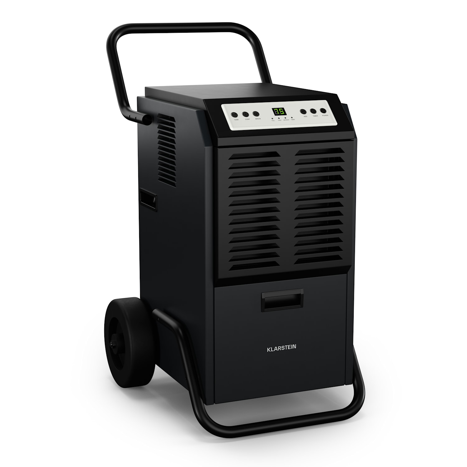 DuraDry 50L odvlhčovač vzduchu, 50 l/den, 50-80 m², nerezavějící ocel, mobilní, 450 m³/h 50L/24h | Antracit