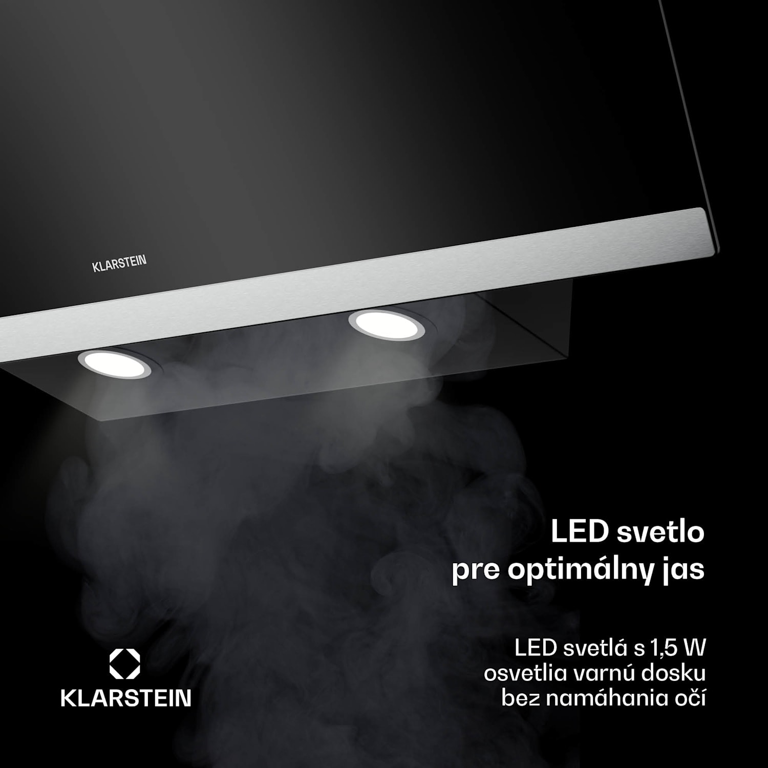 FlashLine digestor, A++, 524 m³/h, 3 úrovne, dotykový, tichý, LED, odsávanie/recirkulácia, 100 W 90 cm | Čierna | Čierna