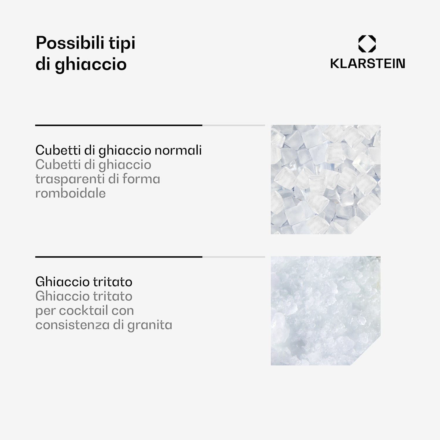 Icefestival Cube Macchina per il ghiaccio Fabbricatore di ghiaccio industriale | 400W | 1,8 litri | 20 kg/24 ore cubetti di ghiaccio | Nero