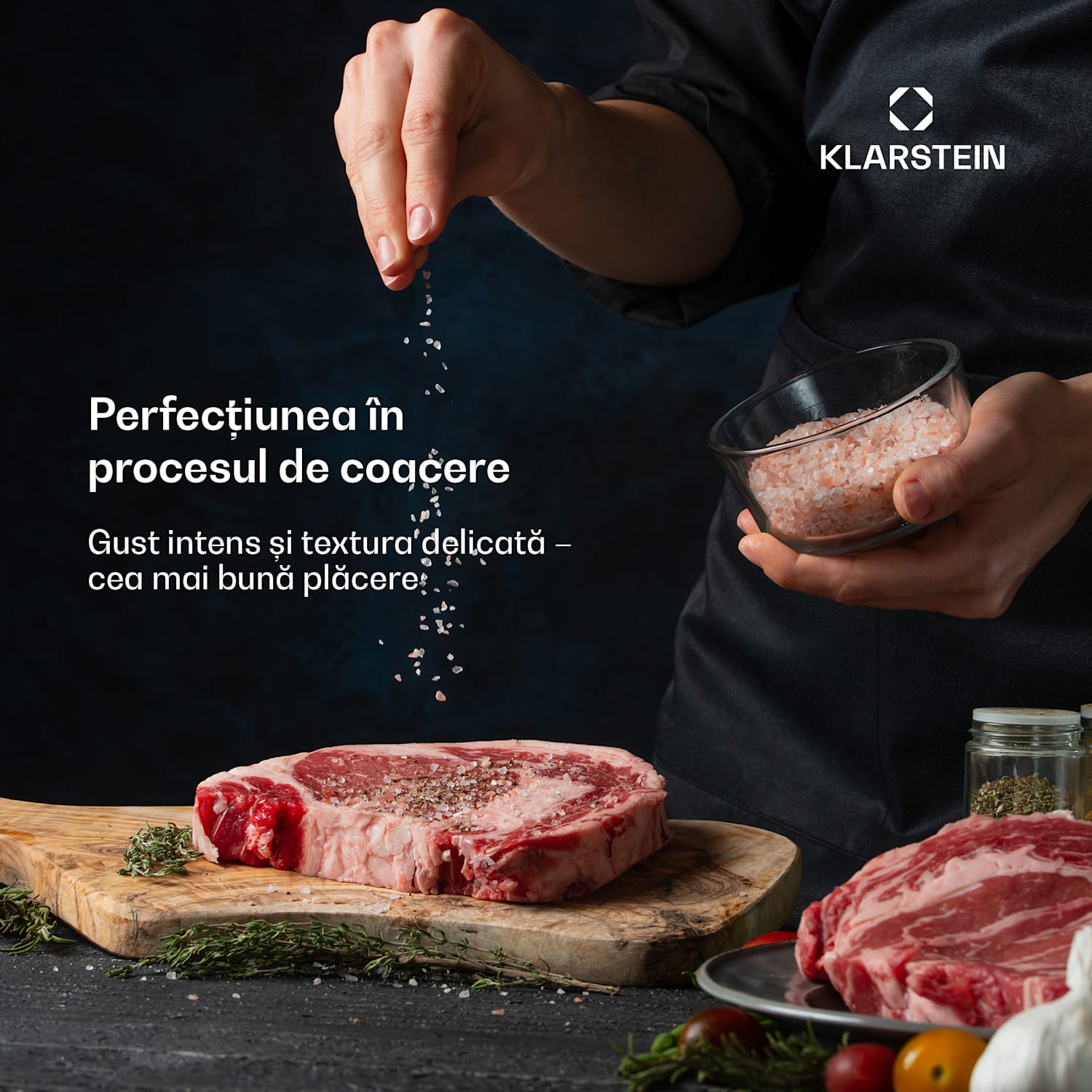 Steakhouse dulap frigorific de maturare a cărnii Steakhouse, 88 L, antibacterian, LED, control tactil, control umiditate 88 Ltr | Oțel inoxidabil