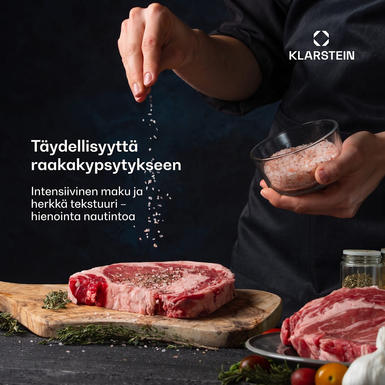 Steakhouse kypsytyskaappi | 352 l | antibakteerinen | LED | kosketusohjaus | ilmankosteuden säätö 352 L | Musta