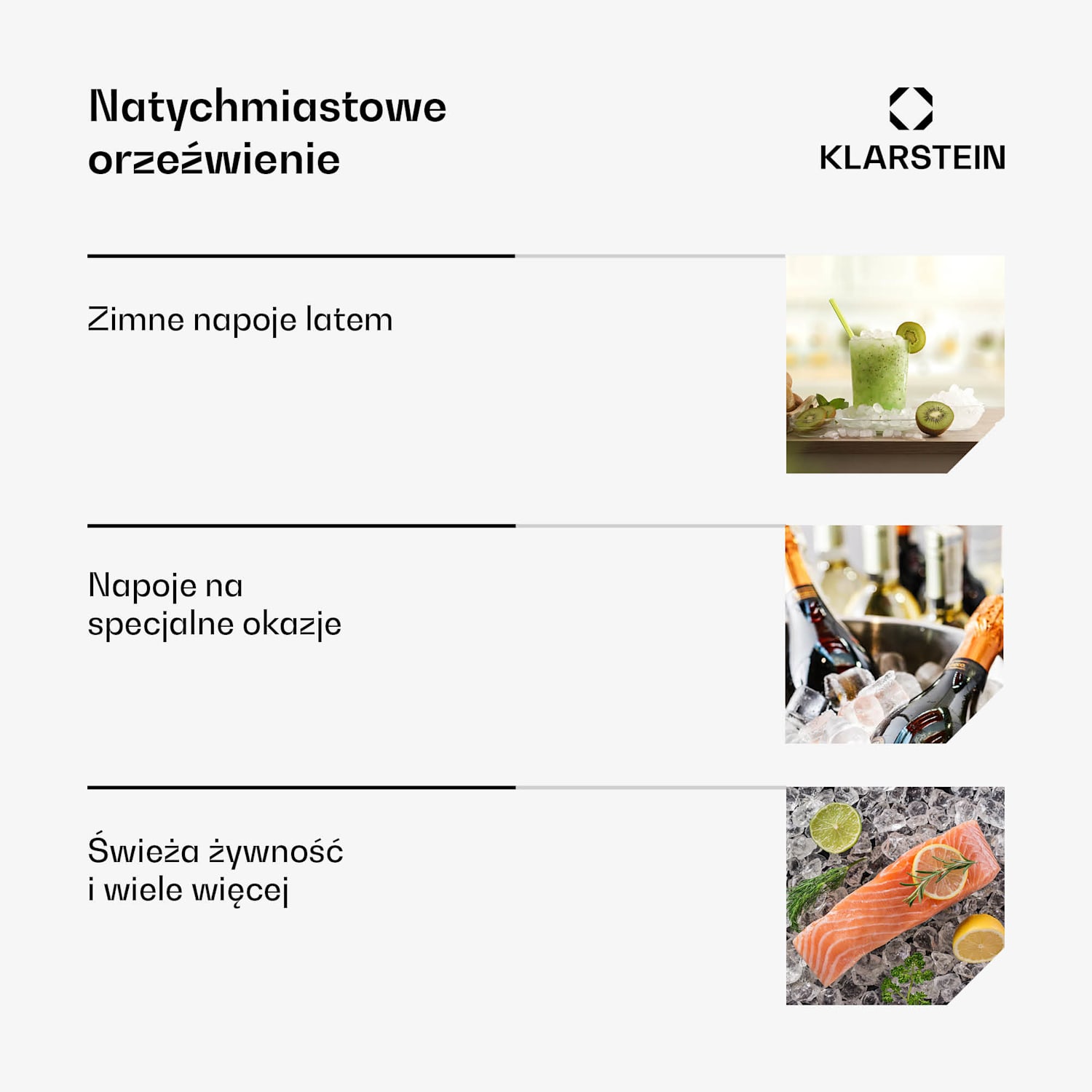 ChillOut kostkarka do lodu, 12 kg/24 h, 9 kostek lodu w 8 minut, 120 W, pojemnik na wodę Kremowy