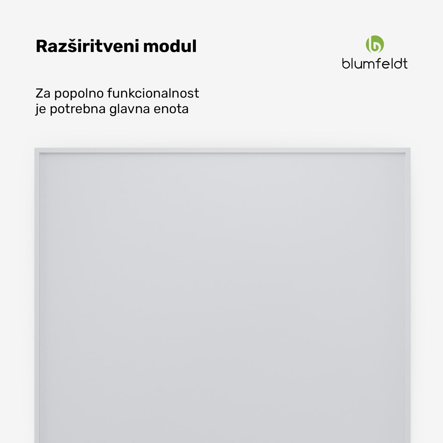 RadiantSmart IR Heater, Infrardeči grelnik, Razširitvena enota, IP44 