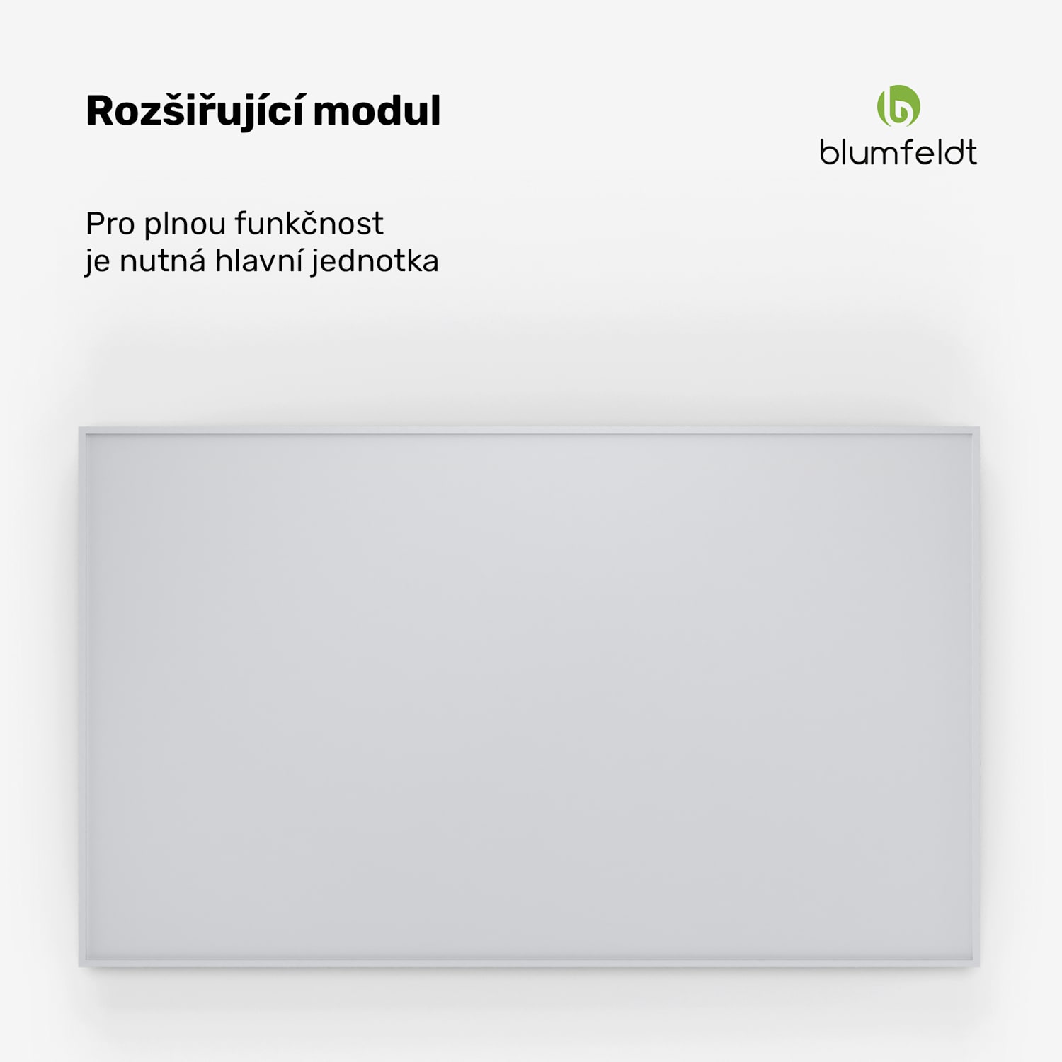 RadiantSmart IR Heater, Infračervený ohřívač, Posilovací jednotka, IP44 100 x 60 cm | 600 W | Rozšíření