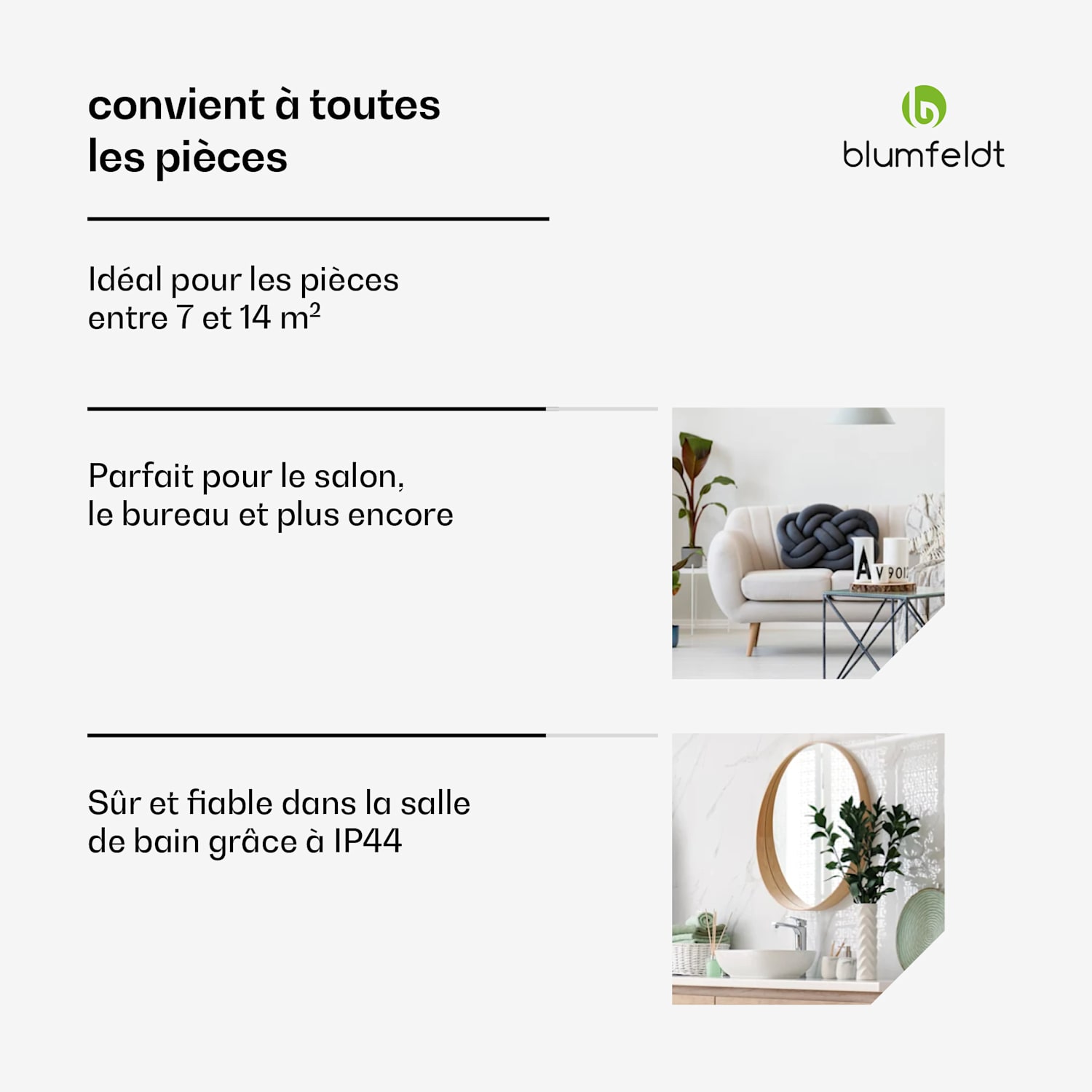 SmartFlow Tower infrarood verwarming | 700W | 360° warmteafgifte | WLAN-bediening 