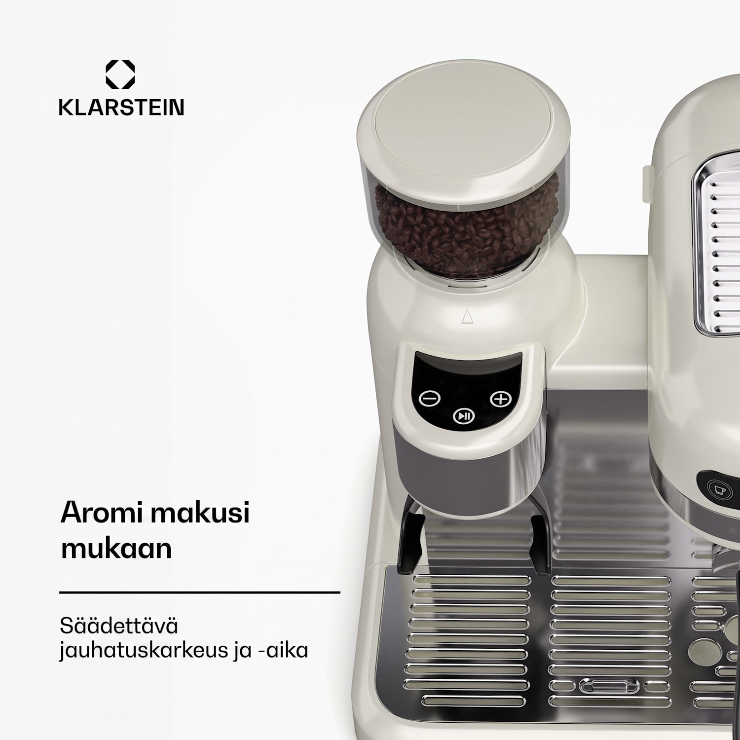 Bella Café espressokeitin | vintage | mylly | 19 bar | maitovaahto | 2 kuppia | 1550 W Kerma