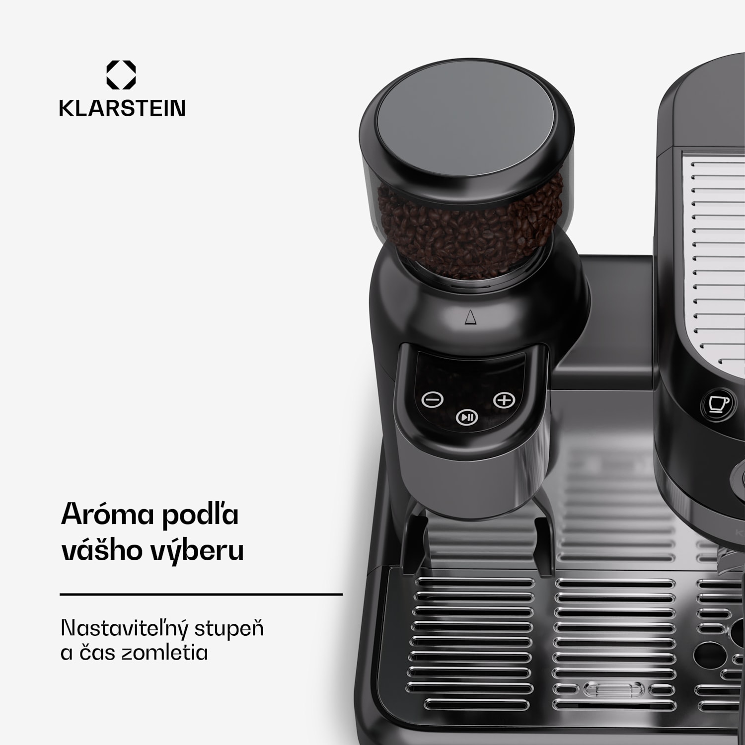 Bella Café Pákový kávovar, Vintage, mlynček, 19 bar, Napeňovač mlieka, Tlakomer, 1150 W Čierna