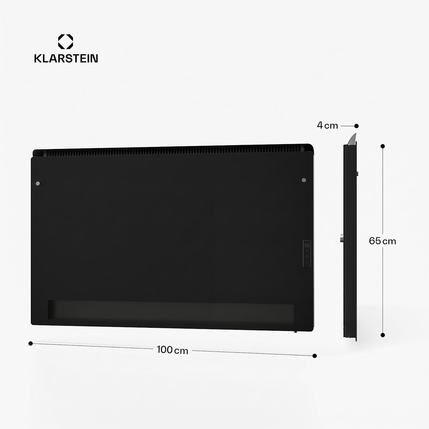 ZenHeat Graphene seinälle asennettava lämmitin 1110 W 1110 W