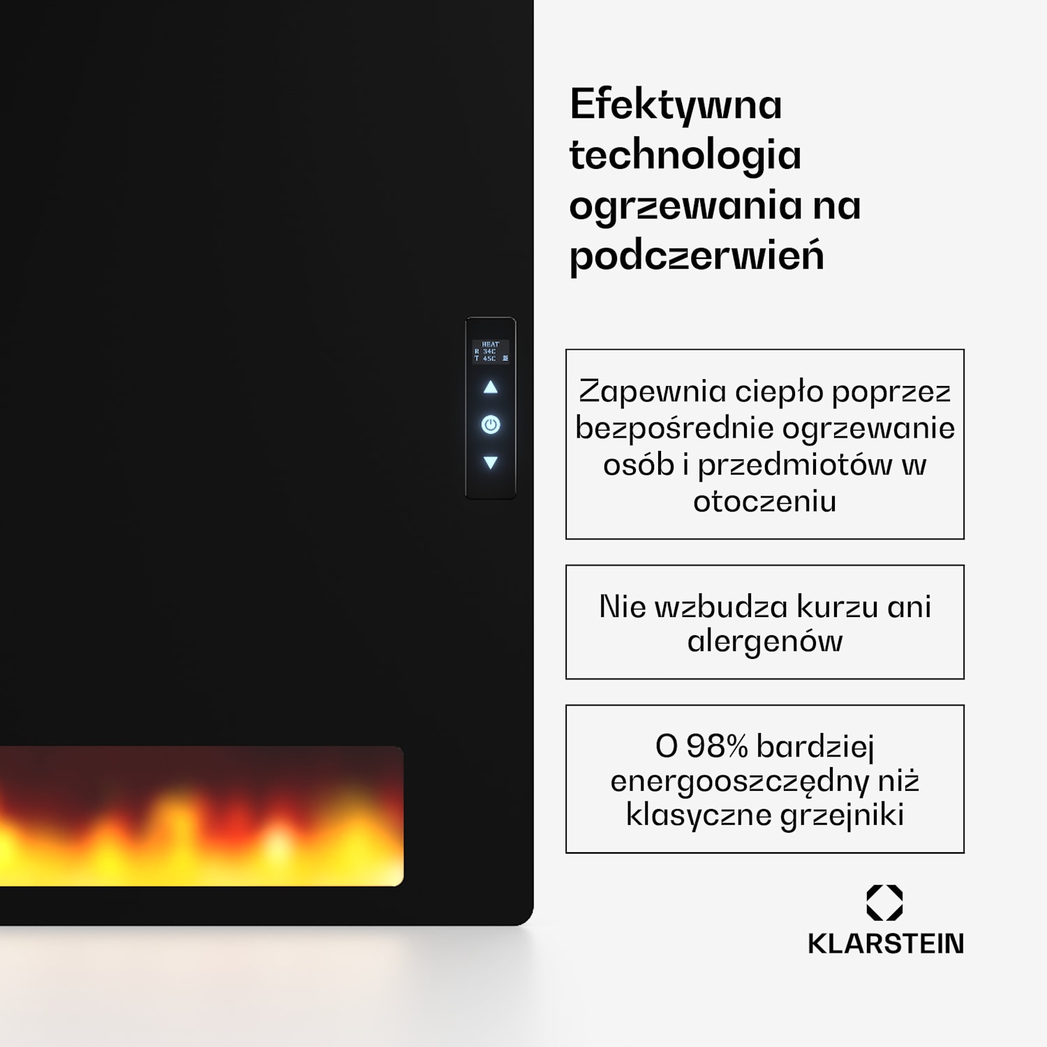 ZenHeat Graphene panel ścienny na podczerwień 1110 W 1110 W