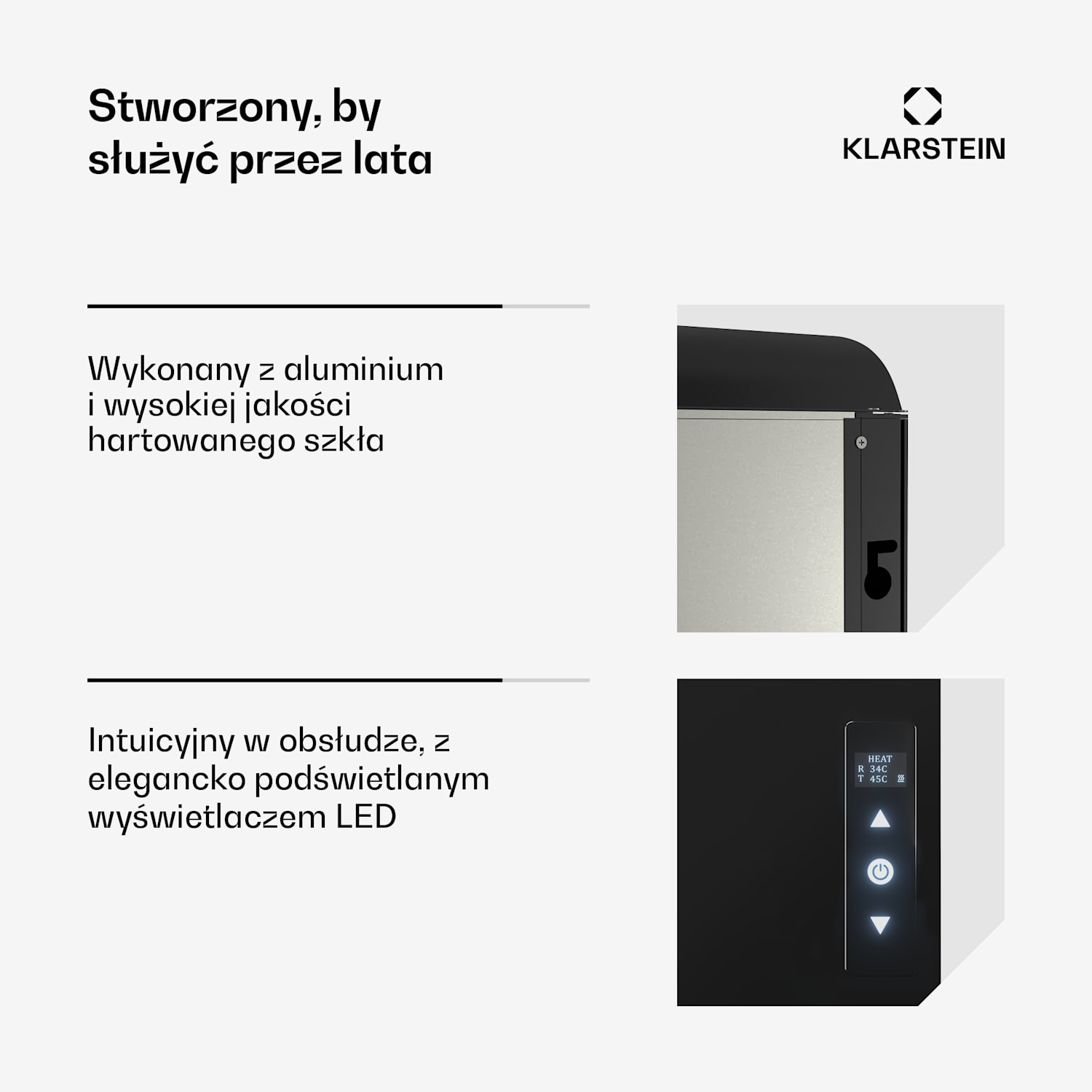 ZenHeat Graphene panel ścienny na podczerwień 1110 W 1110 W