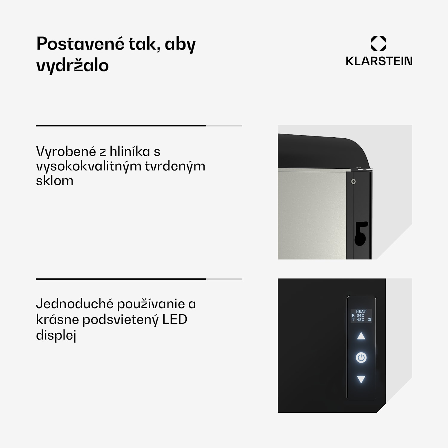 ZenHeat Graphene nástenný ohrievač 1110 W 1110 W