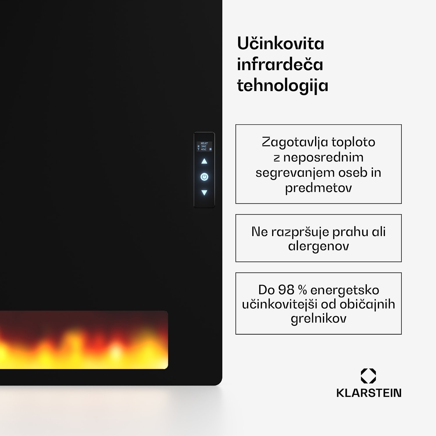 ZenHeat Stenski grelnik Graphene 1110 W 1110 W