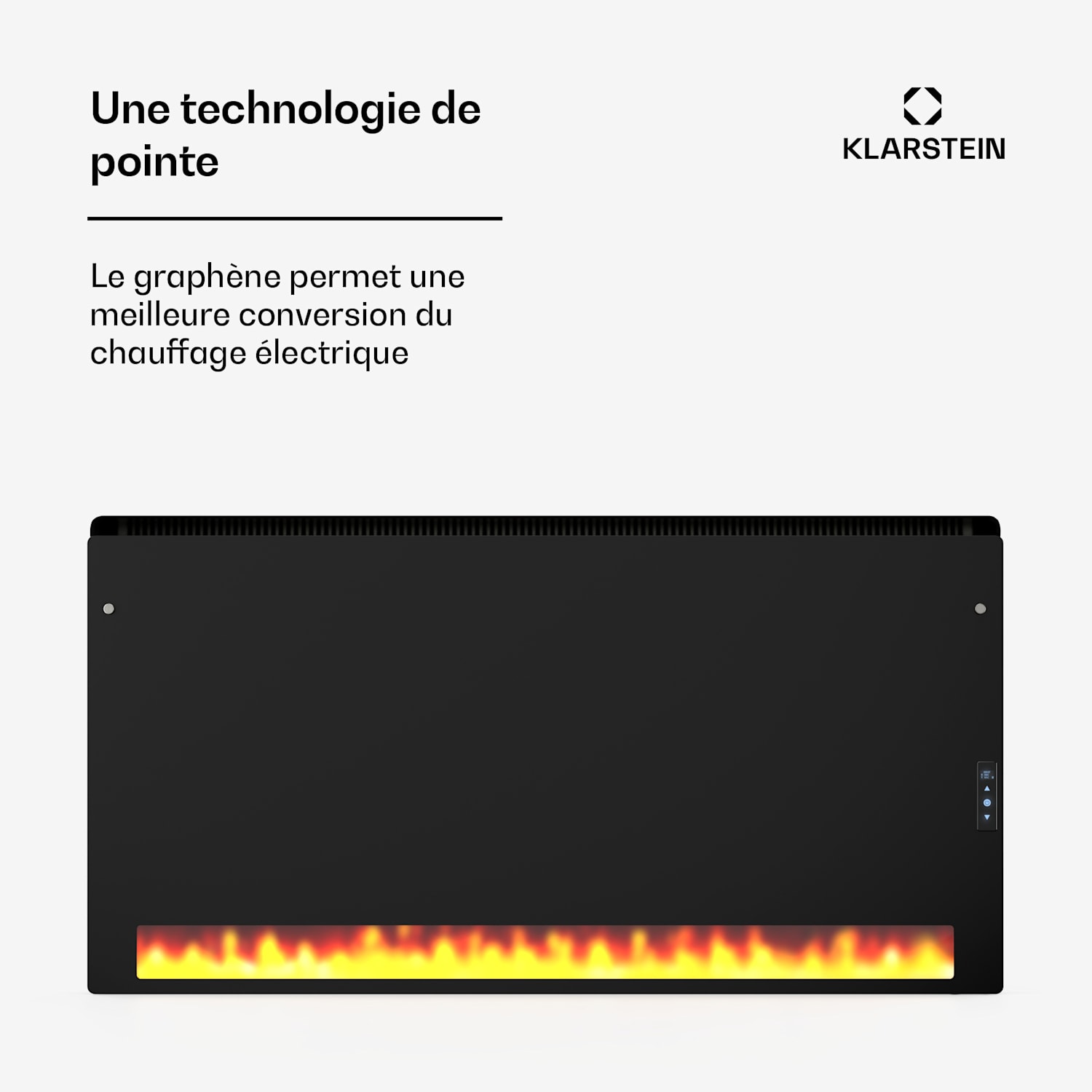 ZenHeat Graphene radiateur mural 1300 W 70 x 60 cm