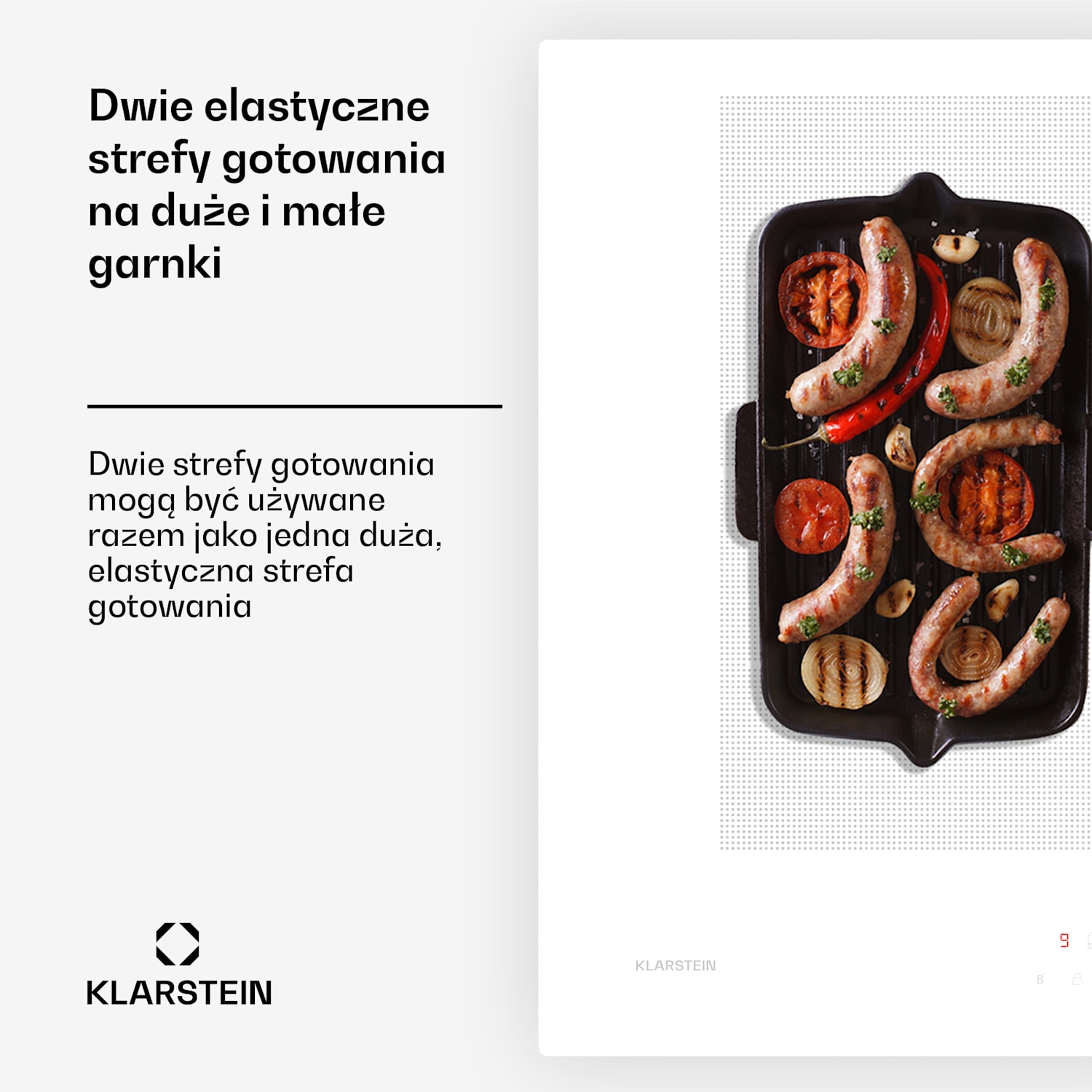 Chef-Fusion Down Air System, 2 w 1, płyta indukcyjna + okap, wydajna, 7200 W 72 cm | Bela