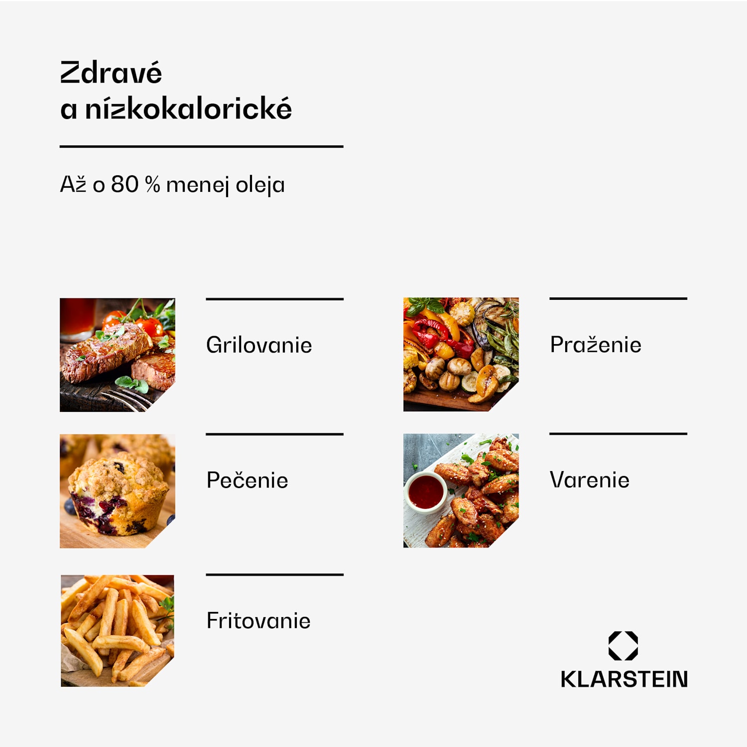 AeroVital Deluxe teplovzdušná fritéza, 1700 W, 8 programov, vrátane príslušenstva, 200°C, Časovač Deluxe Color Touch | Čierna