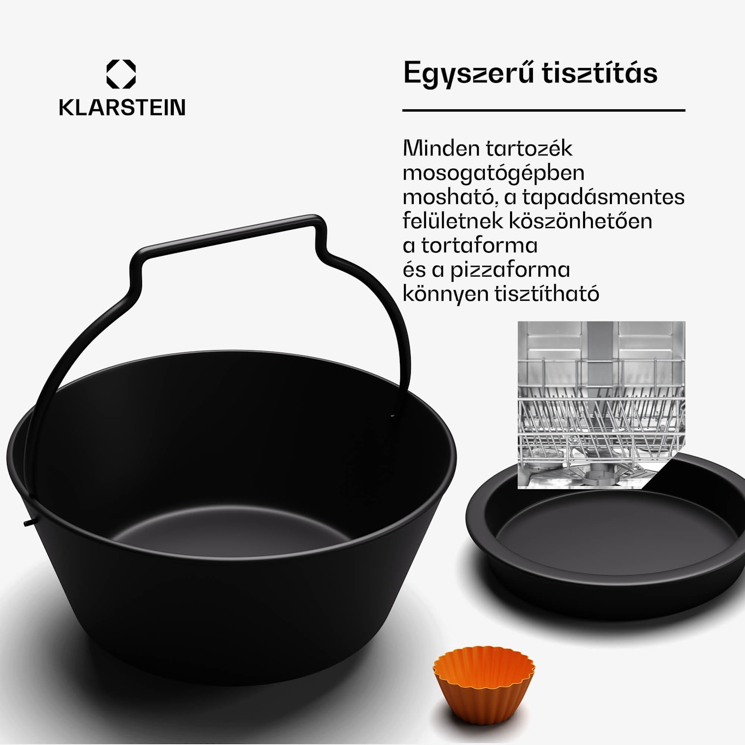 AeroVital Deluxe Colour Touch tartozékkészlet, 6 darab, élelmiszerekhez alkalmas, mosogatógépben mosható 