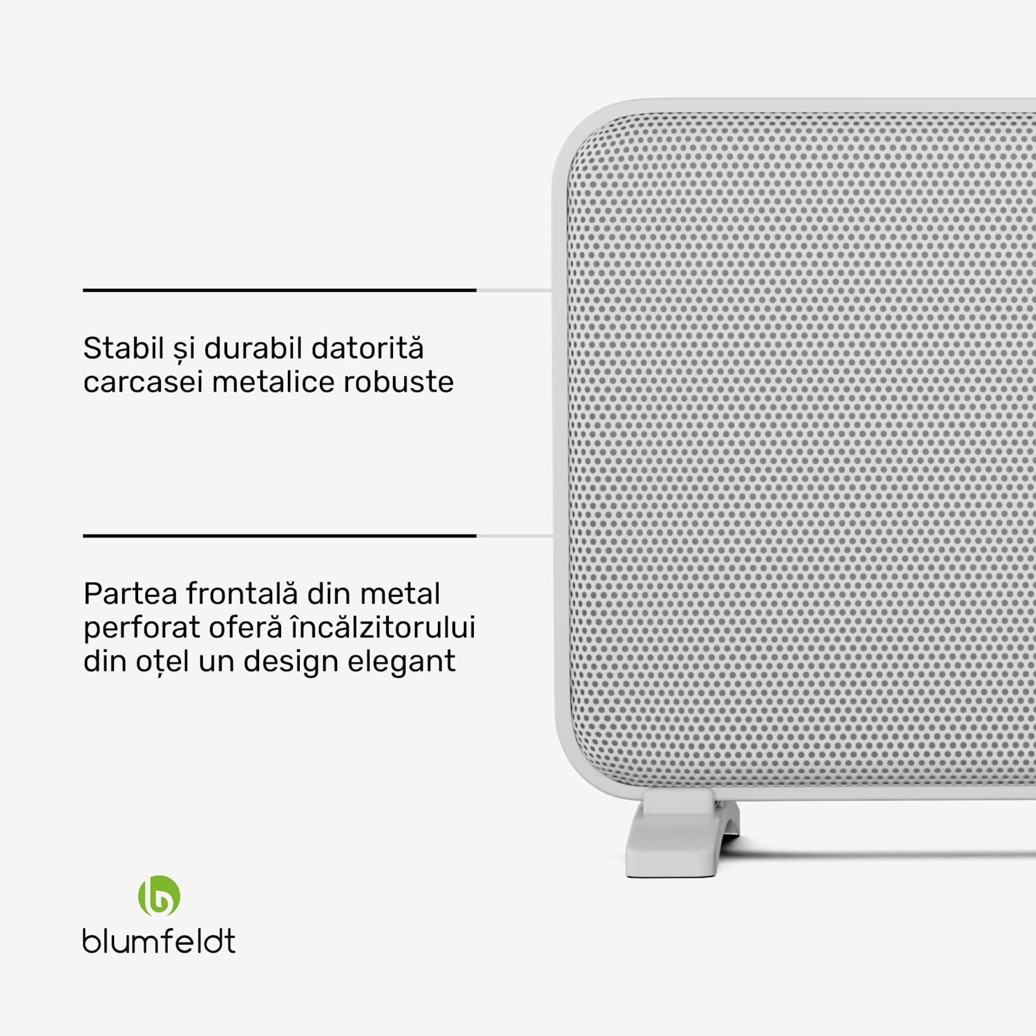 Încălzitor cu infraroșu SwiftWave, 2000 W, până la 20 m², aplicație de control tactil, grafenă 