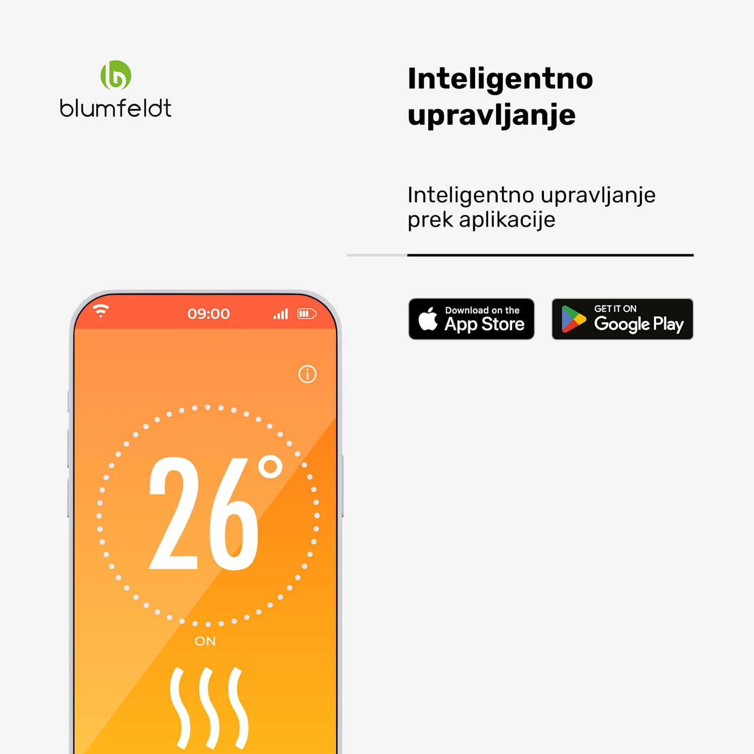 Infrardeči grelnik SwiftWave, 2000 W, do 20 m², aplikacija za upravljanje na dotik, grafen 