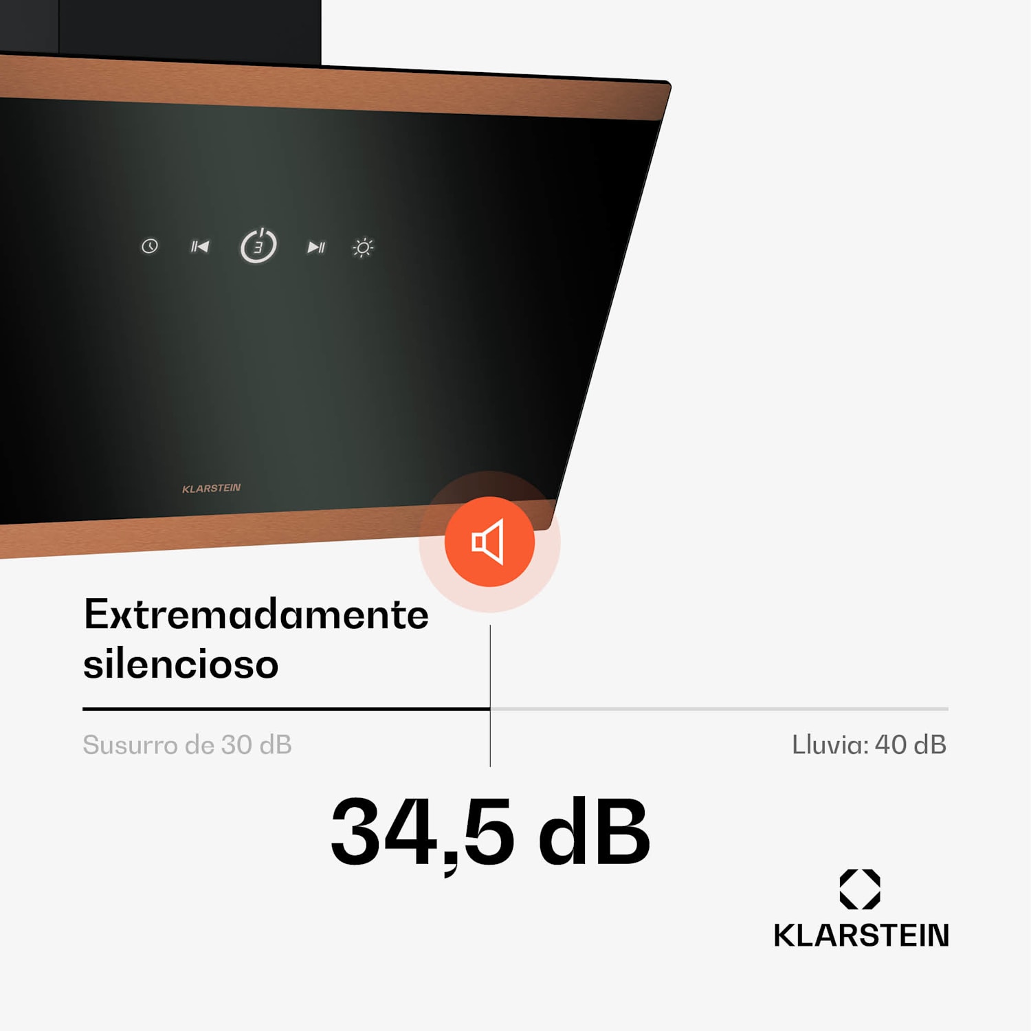 Campana extractora FlashLine 60 | A++ | 524 m³/h | 3 niveles | táctil | extracción/recirculación | 100 W 