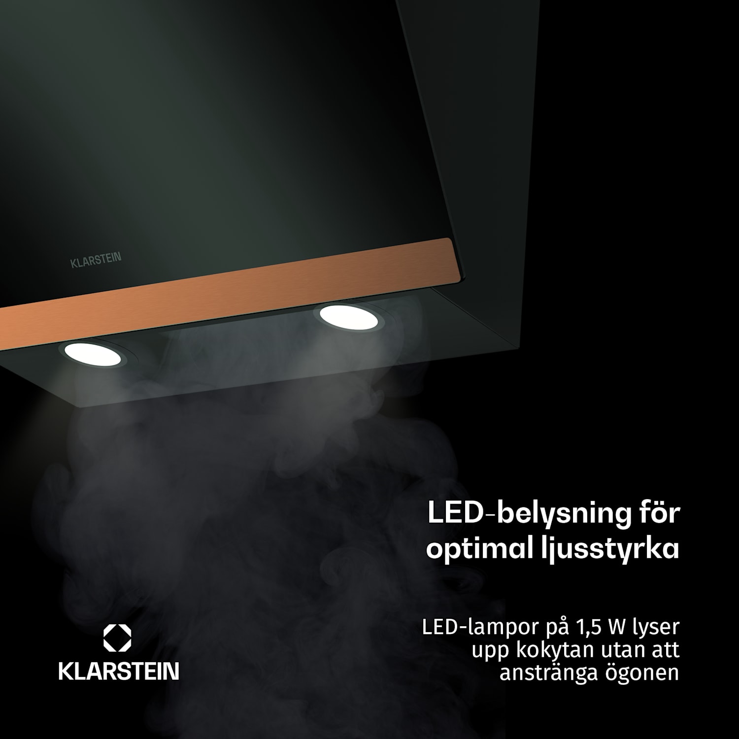 FlashLine 60 Köksfläkt | A++ | 524 m³/h | 3 nivåer | touchkontroll | frånluft/cirkulationsluft | 100 W 