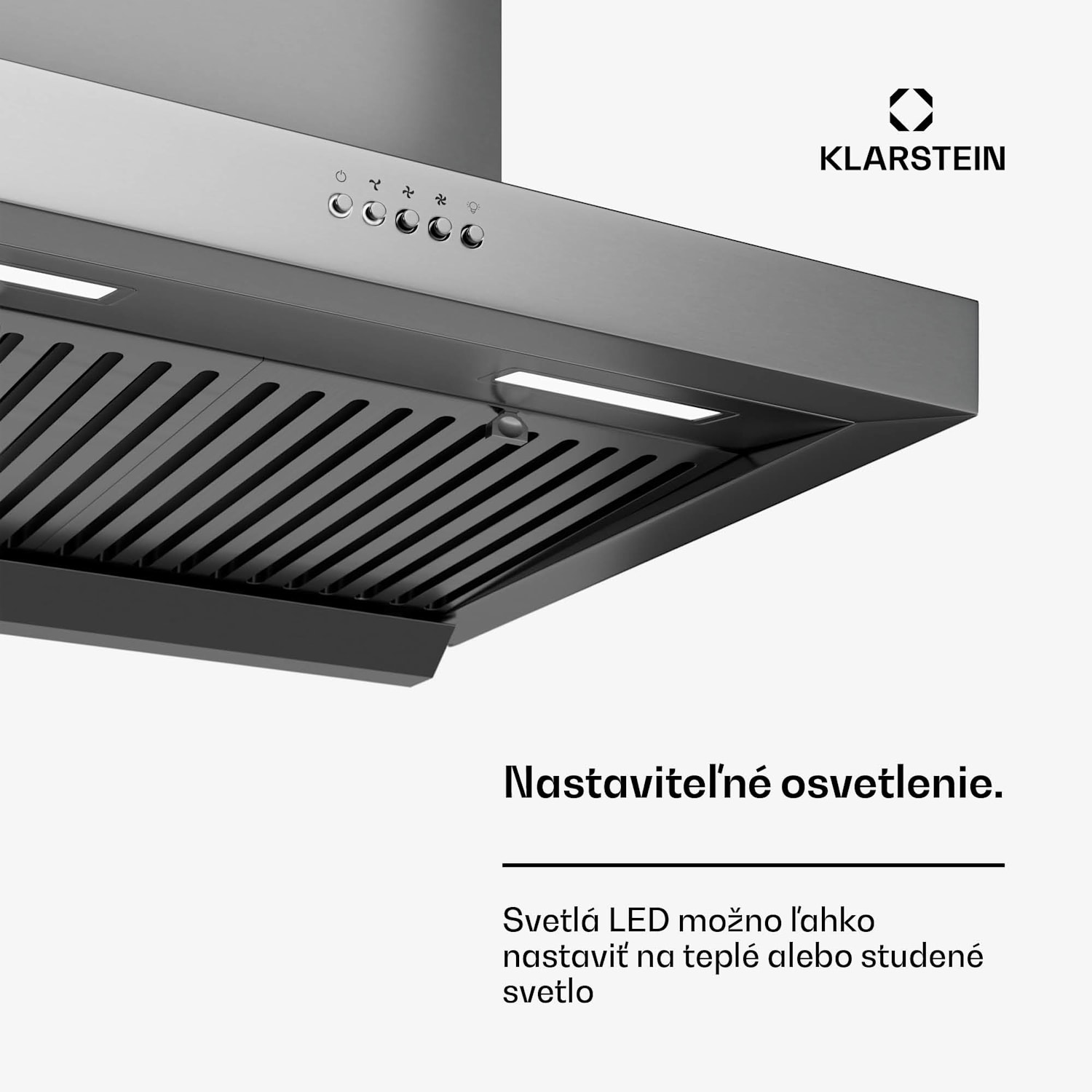 AeroClean digestor, 649,9 m³/h, 4 úrovne, EEK A++, odsávanie/recirkulácia vzduchu 60 cm | Nehrdzavejúca oceľ