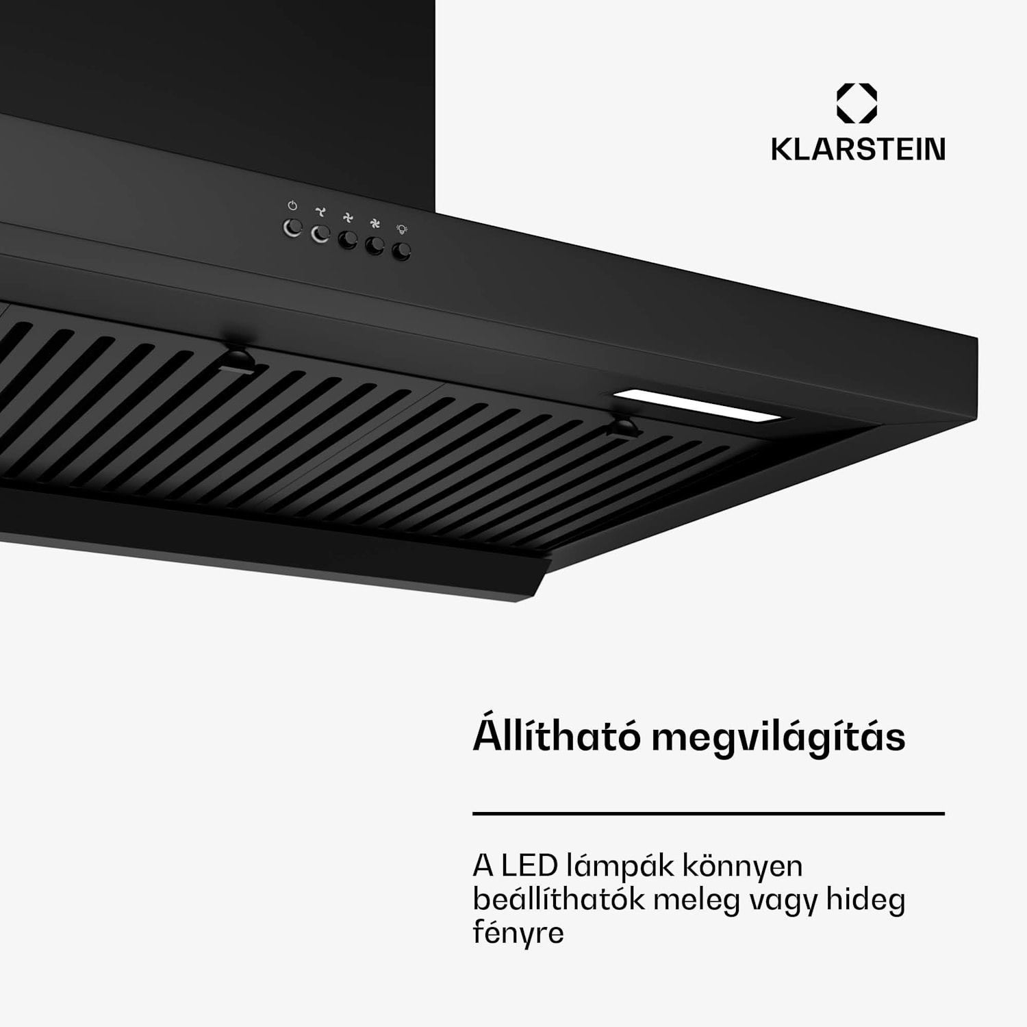 AeroClean páraelszívó, 649,9 m³/h, 4 szint, EEK A++, elszívás/recirkuláció 