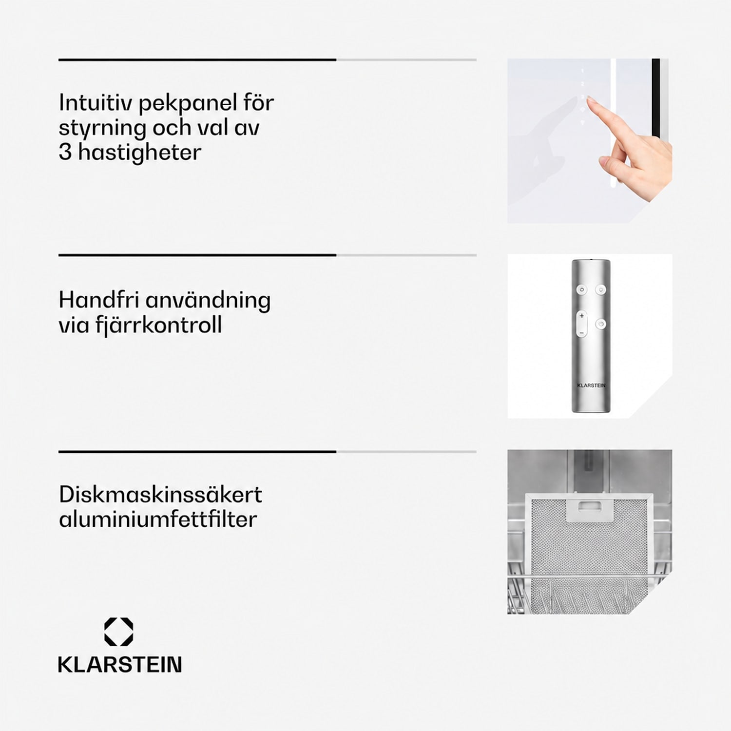 LuxeAir Fläktkåpa | 90 cm | WLAN + Bluetooth | LED | 562 m³/h | frånluft/cirkulationsluft | EEC: A 90 cm