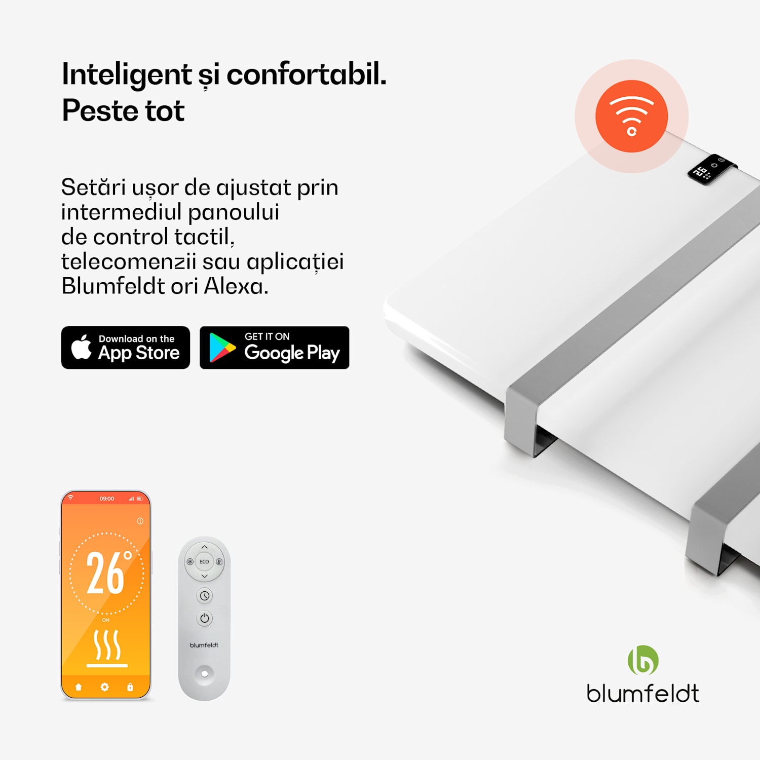 Încălzitor infraroșu inteligent, încălzitor de prosoape, 500 W, IP24 Alb