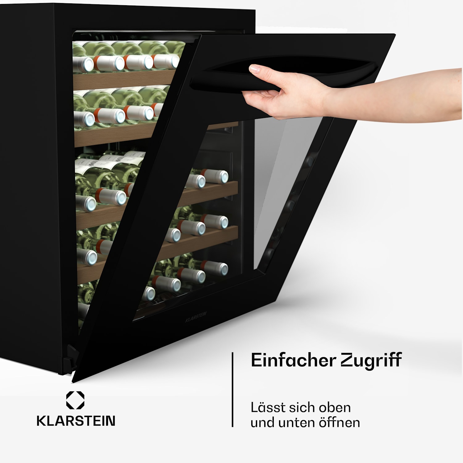 Vinsider 30 Built-In Uno Weinschrank | 30 Flaschen | integrierbar | LED | leise 