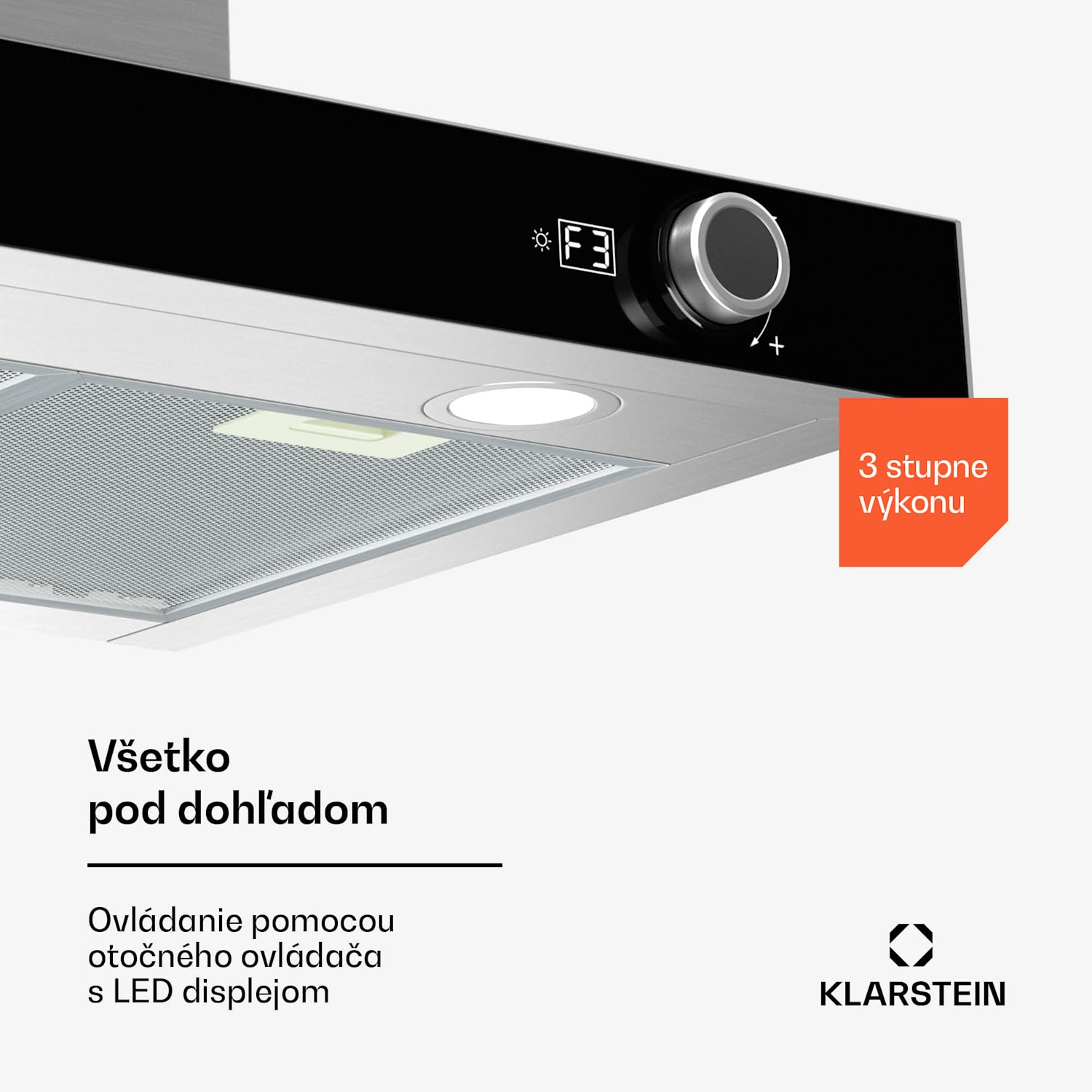 AirNova digestor, recirkulácia a odsávanie vzduchu, energetická účinnosť A++, 110 W, 620 m³/h 90 cm | Nehrdzavejúca oceľ