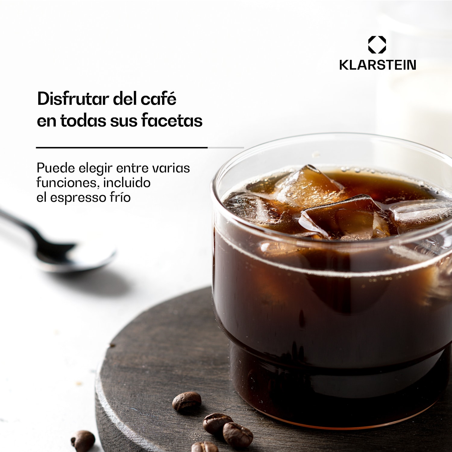 Portafiltro SteelPresso | Compacto | 20 bar | Vaporizador | bandeja de calor compacto | Acero Inoxidable