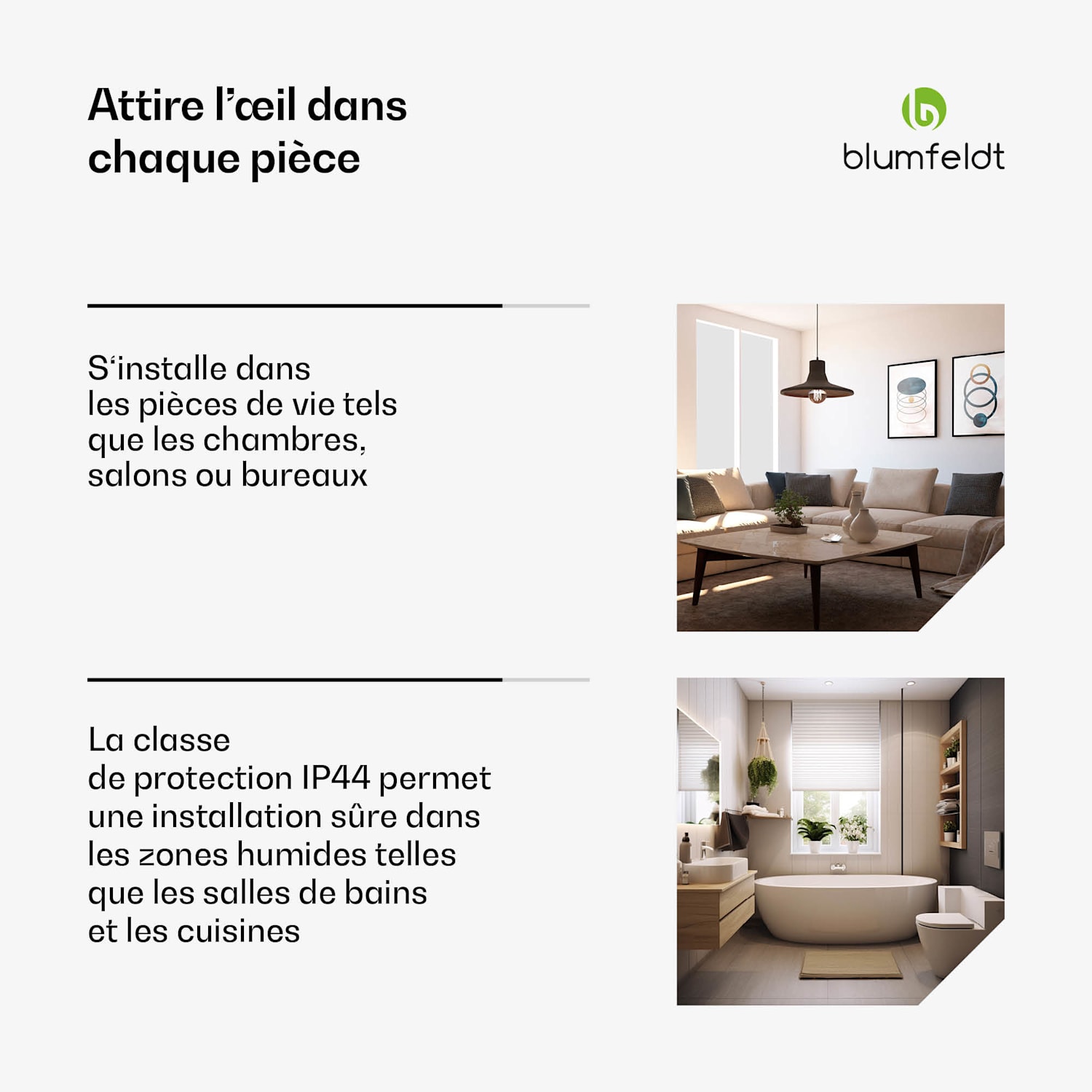 ThermaTouch convector | 2.000 W | elegant design | touch bediening | tot 20 m² Wit