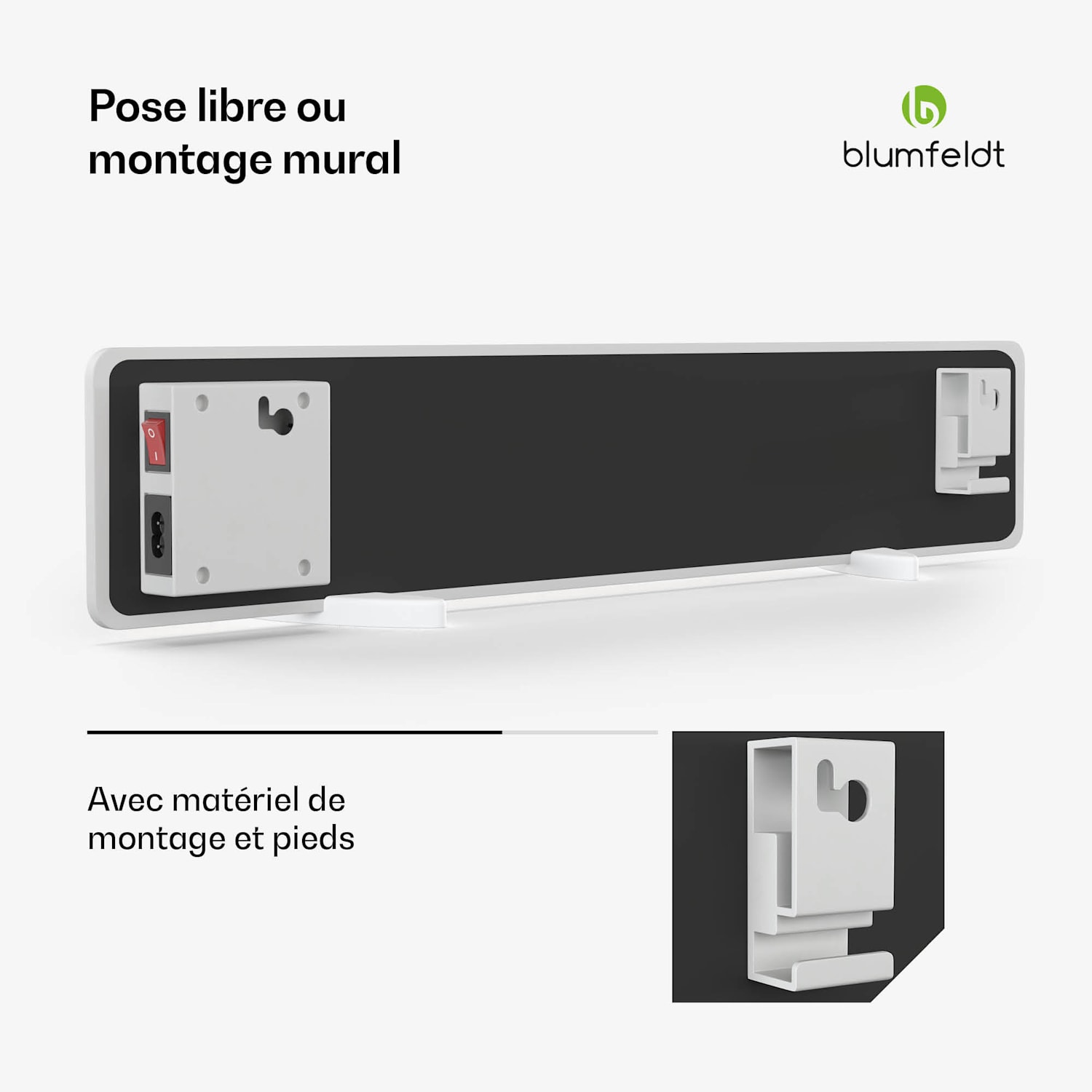 DryWave sèche mur infrarouge | 50 - 100 W | sèche la peinture et le crépi | montage mural possible 