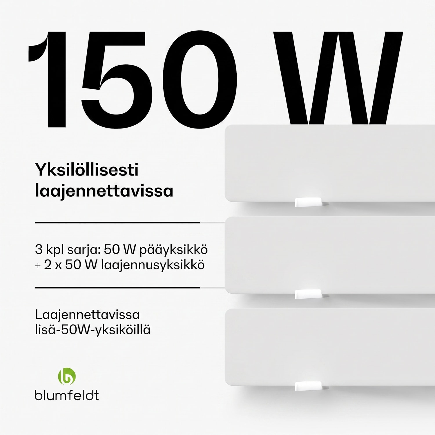 DryWave infrapunaseinäkuivain | 50–150 W | kuivattaa maalia ja rappausta | seinäasennus mahdollinen 