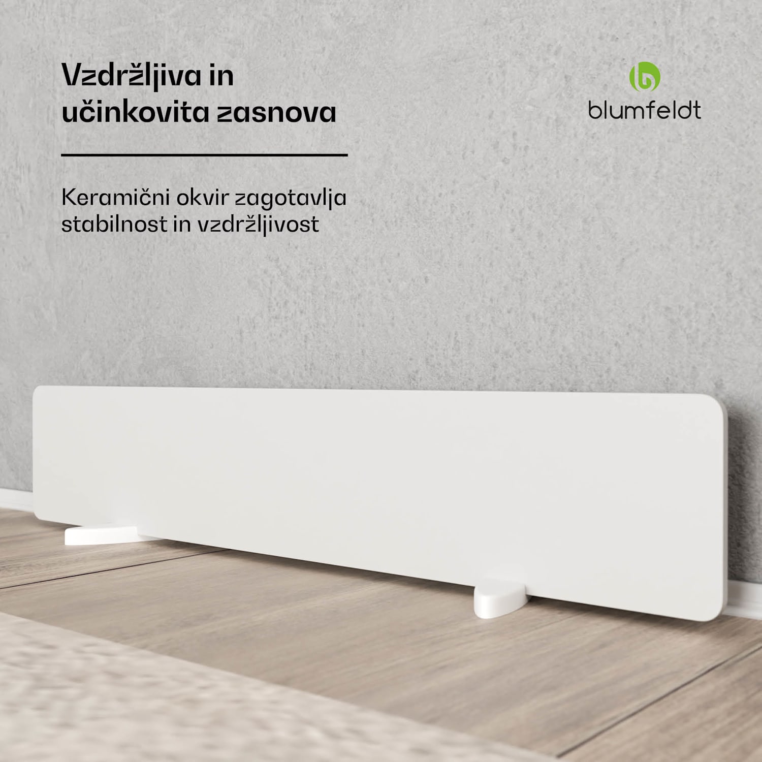 DryWave infrardeči stenski sušilnik, 50-150 W, za barve in omet 3 paneli