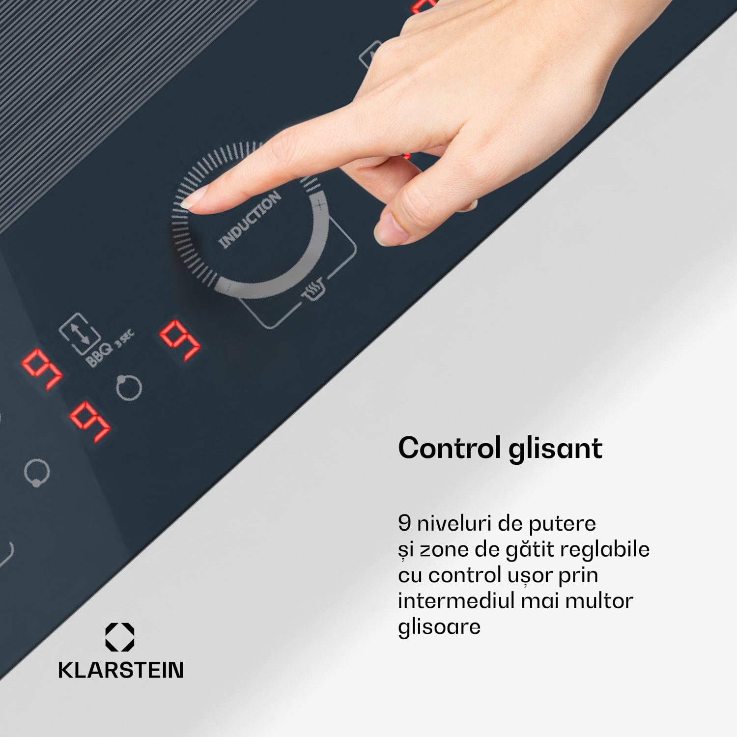 Delicatessa 90 Flex plită cu inducție încorporată, 7500 W, Zonă flexibilă, Funcție Booster, Inducție. Full Flex | 90 cm | Antracit