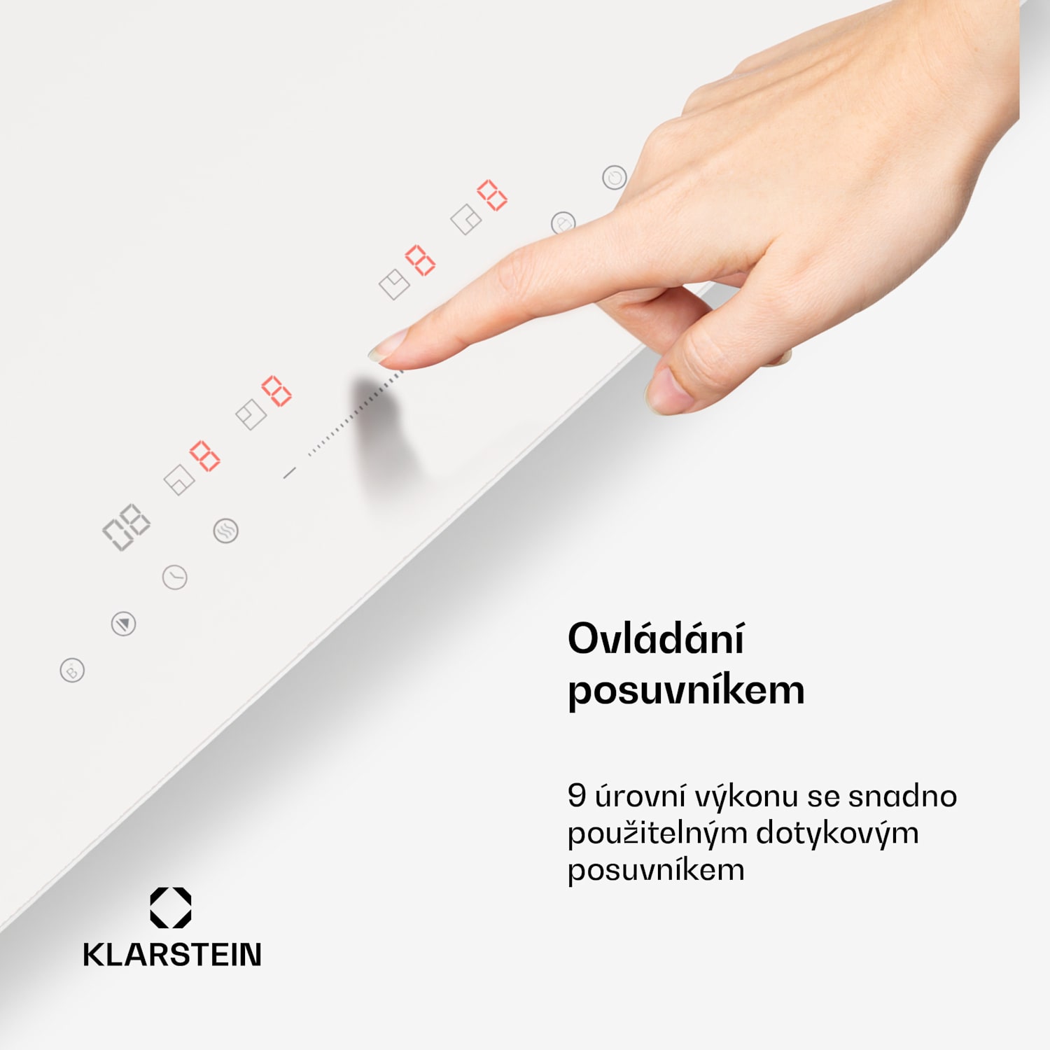 PowerGlide Indukční varná deska Bílá