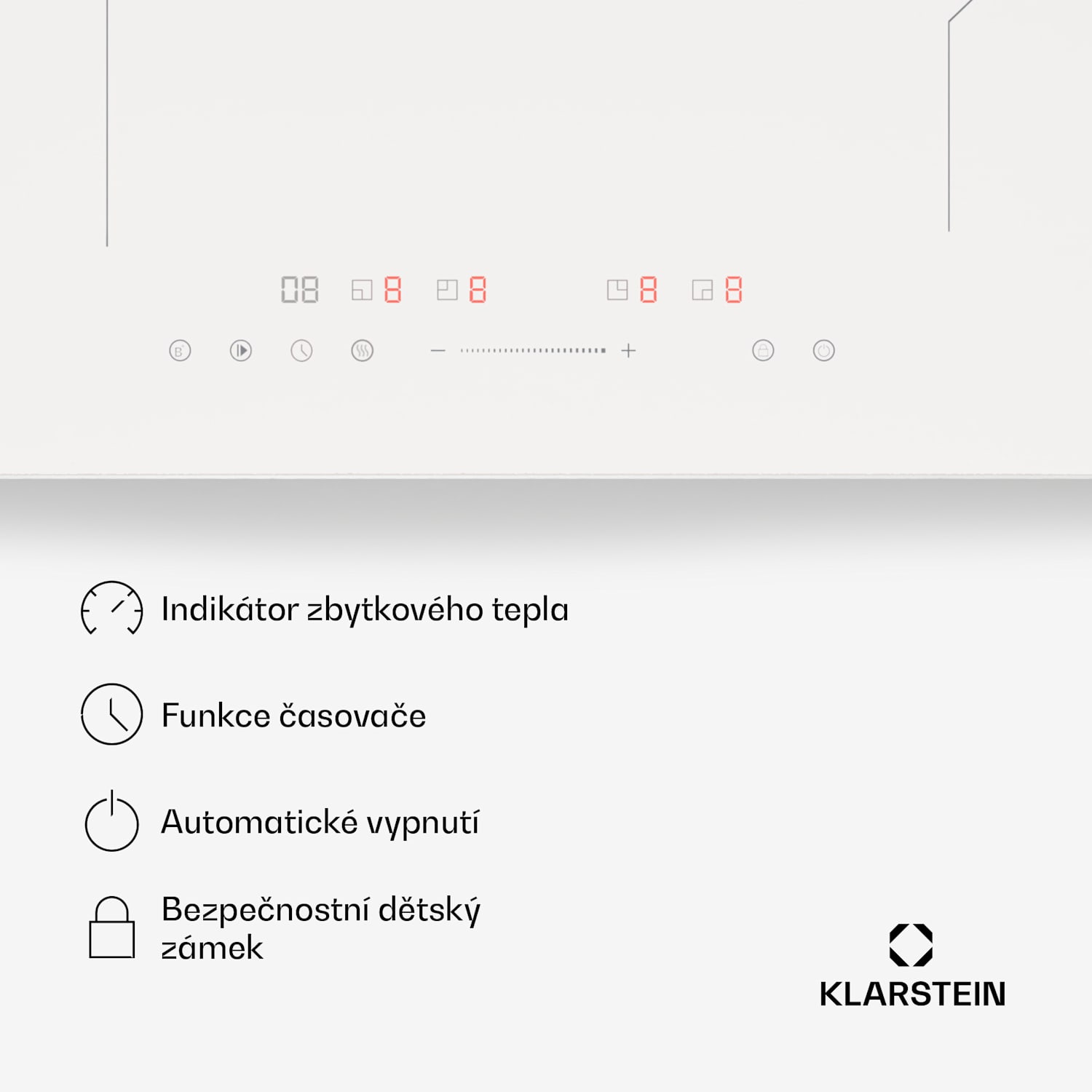 PowerGlide Indukční varná deska Bílá